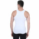 Men's Sleeveless Regular Fit Vest Combo Pack of 5 - White